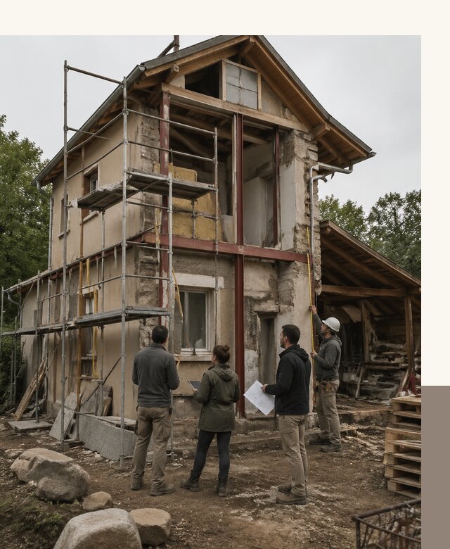 Реконструкция загородного дома под ключ в Старой Руссе от бюро